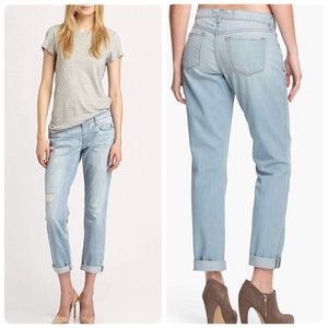 J BRAND Aidan Distressed Boyfriend Jeans 27